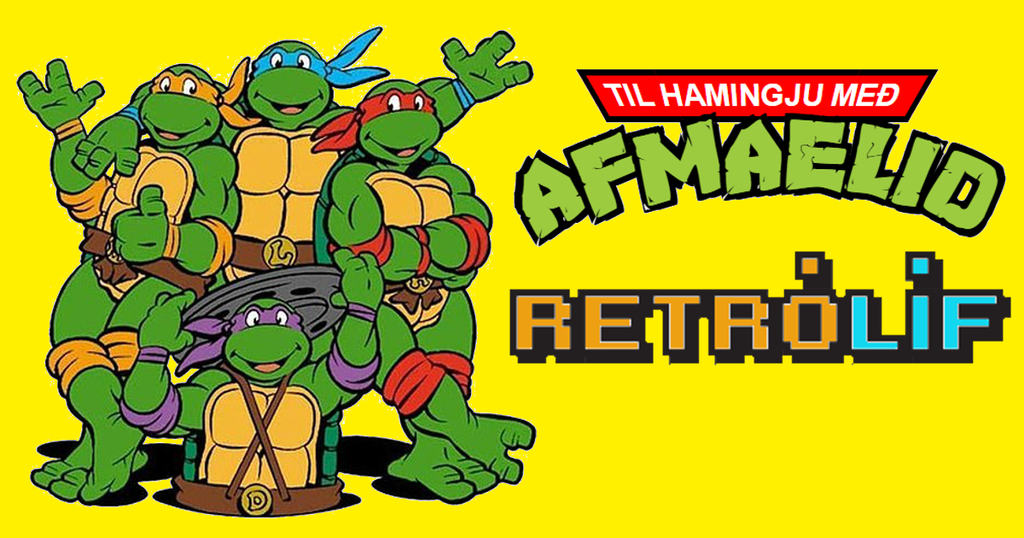 Retró Líf er 4 ára!