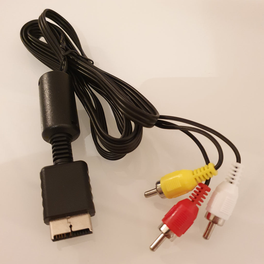 AV Snúra fyrir PS1 og PS2