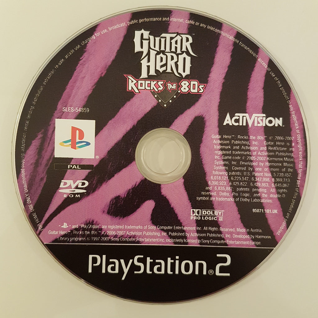 Guitar Hero: Rocks the 80's