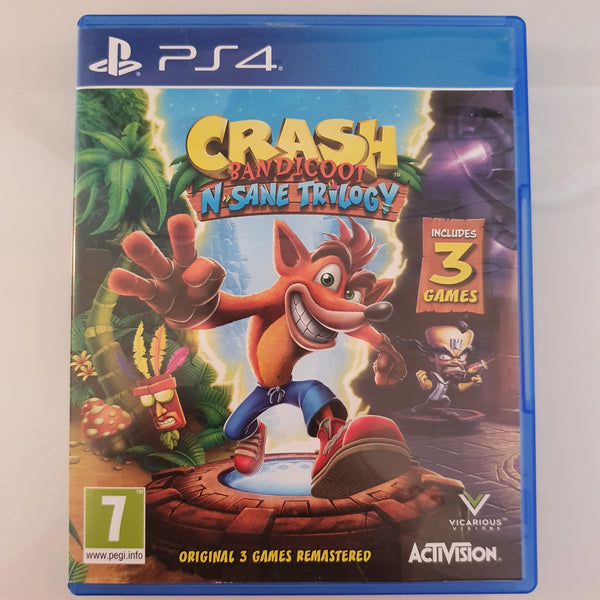 Crash Bandicoot N. Sane Trilogy Retró Líf