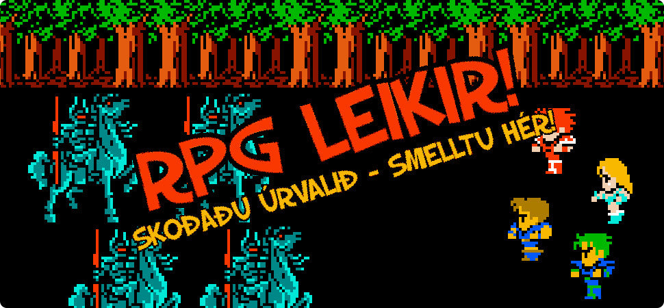 Hlutverkaleikir eru skemmtilegir!