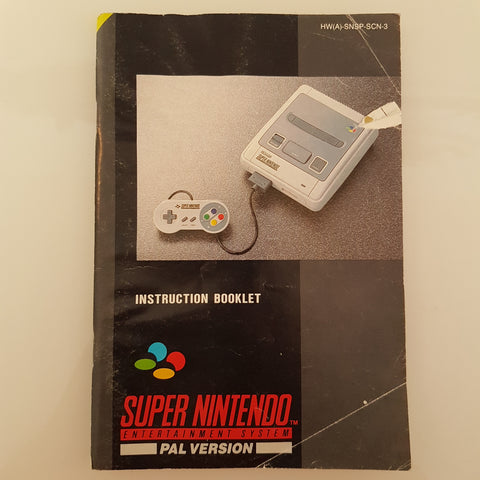 Super Nintendo Entertainment System PAL Version