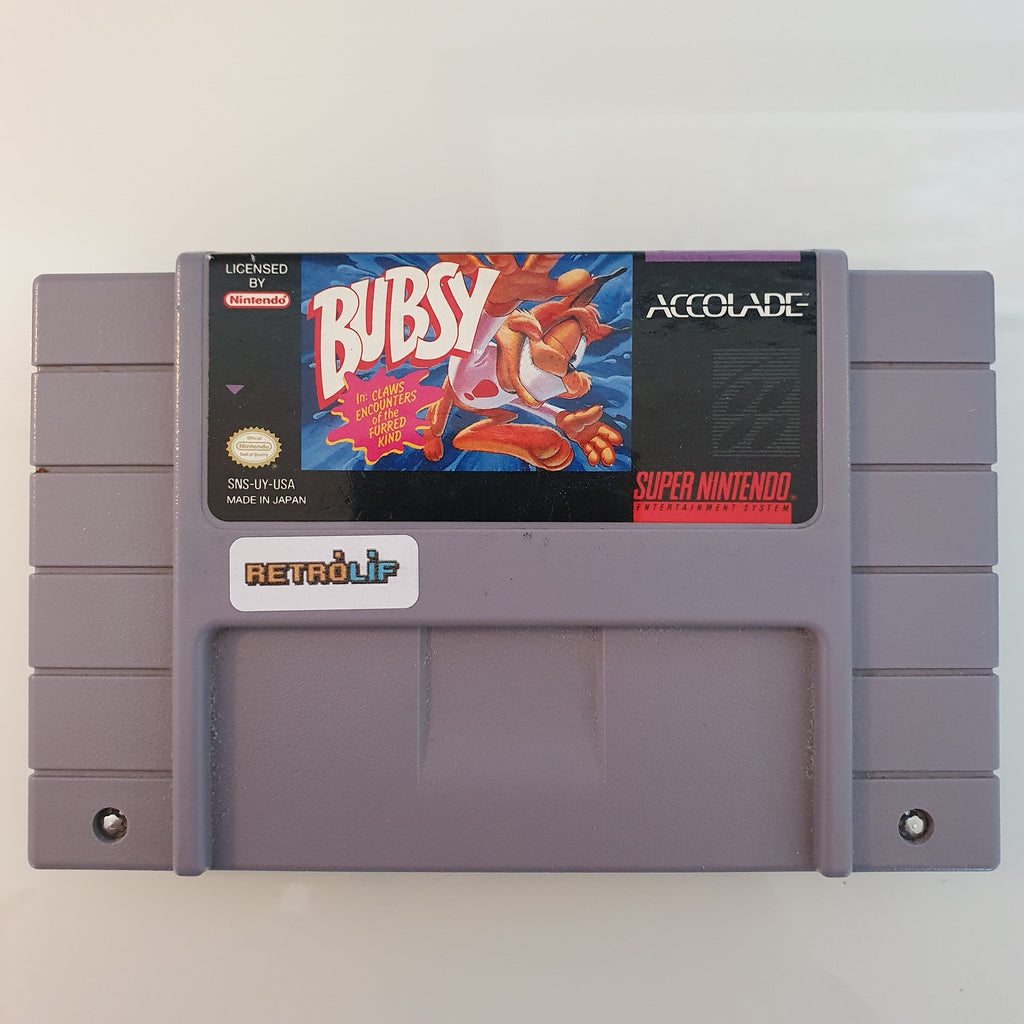 Bubsy in Claws Encounters of the Furred Kind (NTSC)